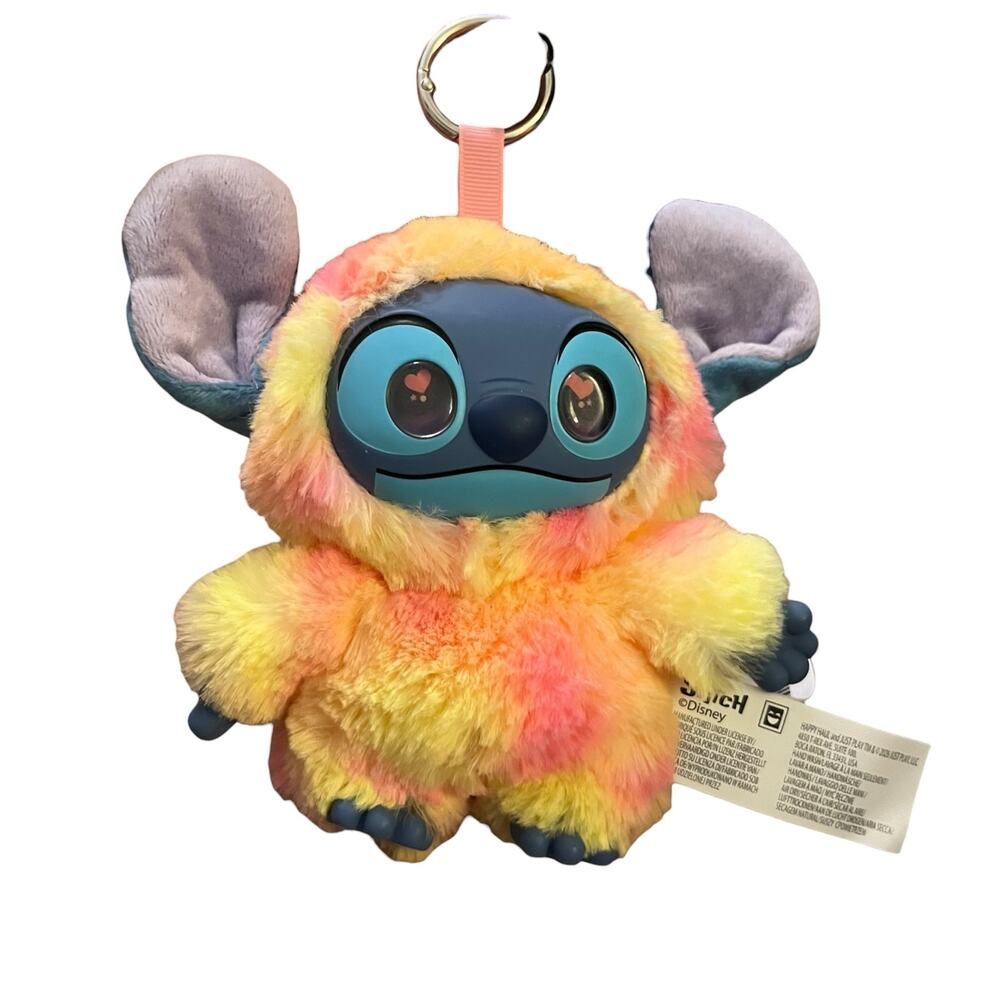 Disney Happy Happy Haul Stitch Snow Cone Swirl Bag Clip